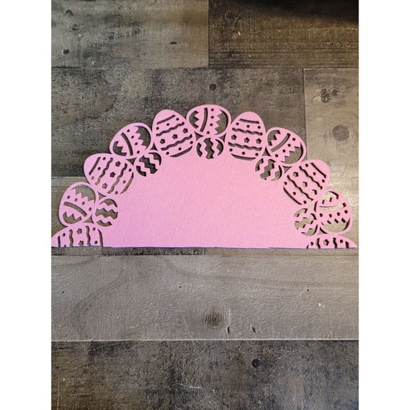 Felt Easter Egg table decor pink - Picture 4 of 4